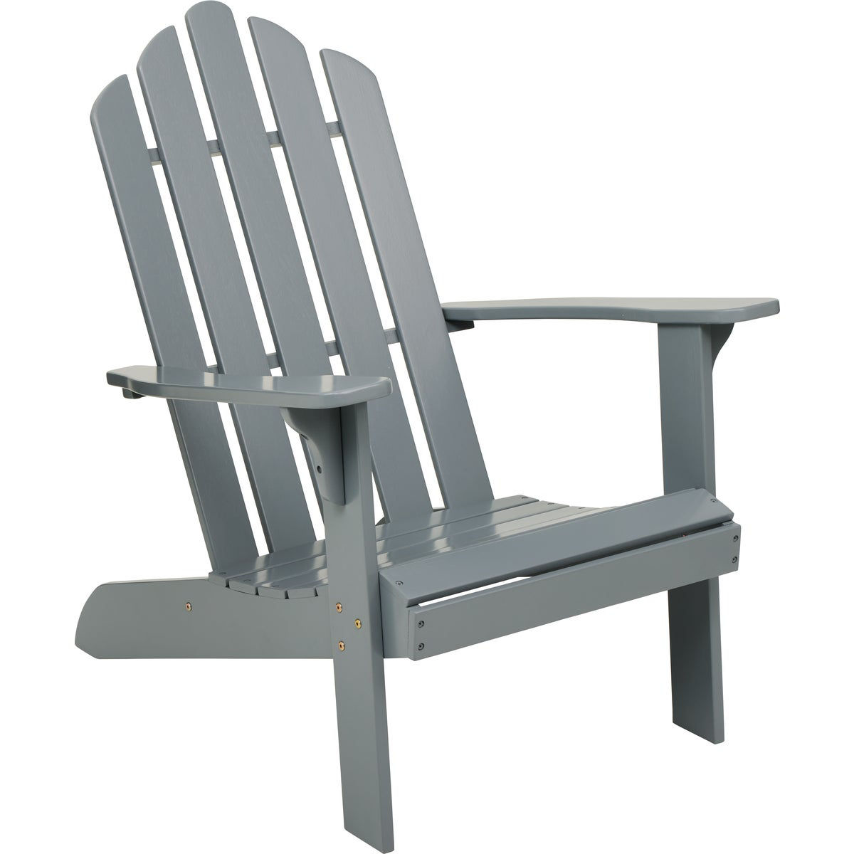 Leigh Country Gray Poly Resin All Weather Adirondack Chair Do it