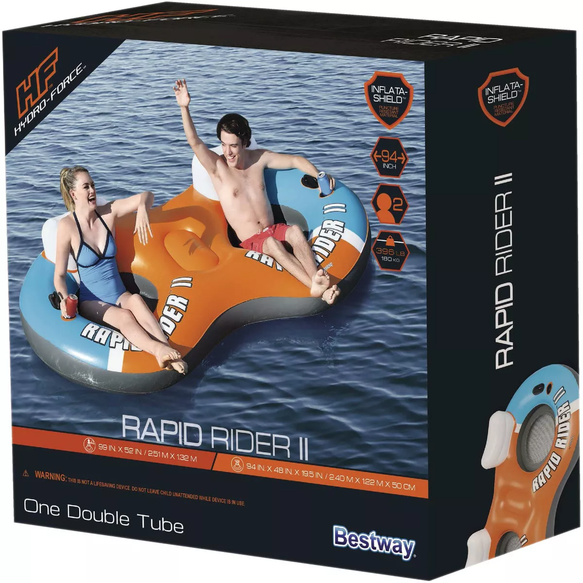 Hydro-Force Rapid Rider II Double River Tube - photo 3
