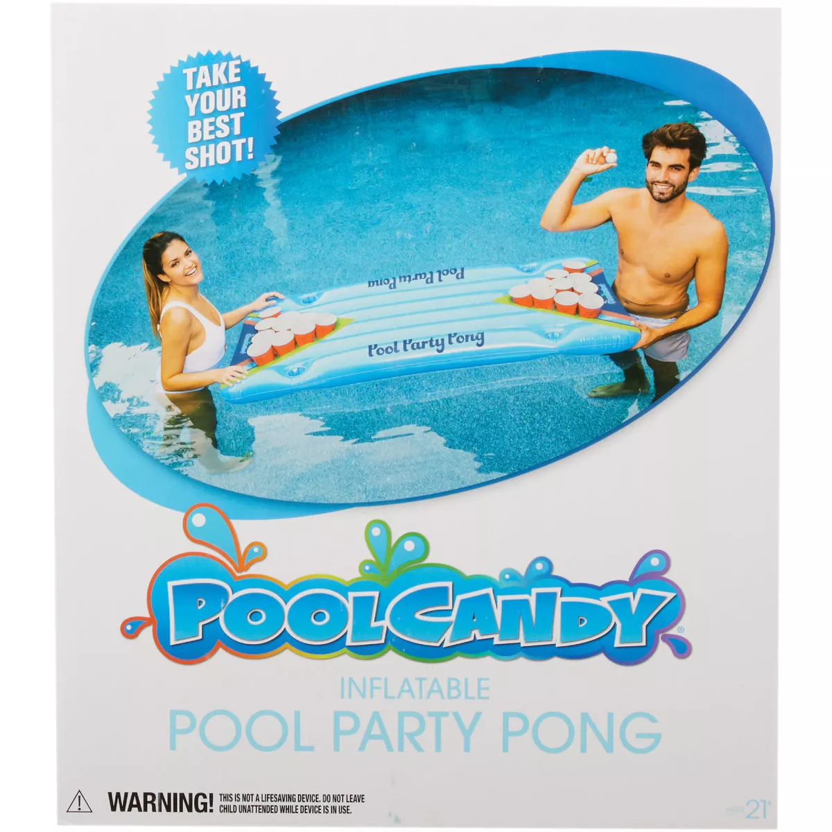 PoolCandy 2 or More Players Inflatable Pool Party Pong - photo 2