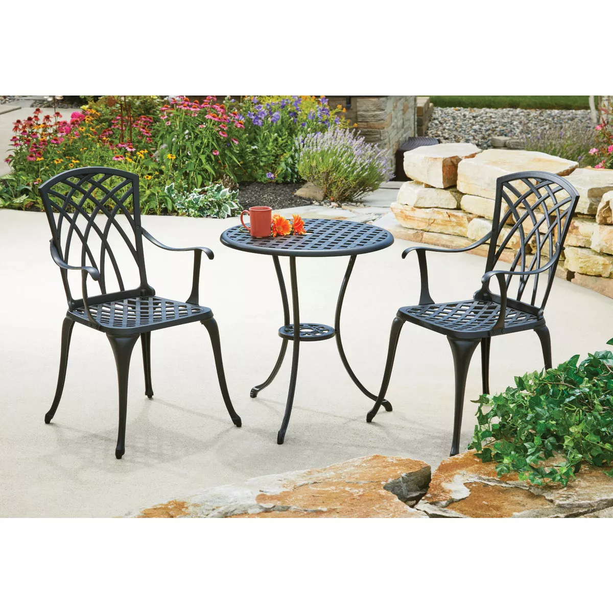 Outdoor Expressions Harriet 3-Piece Bistro Set - photo 5