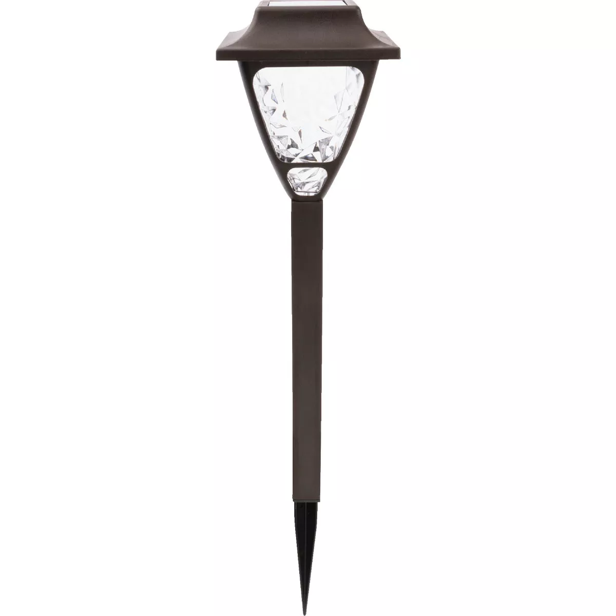 Moonrays Bronze 2.4 Lumens Plastic Solar Path Light with Textured Lens (4-Pack) - photo 2