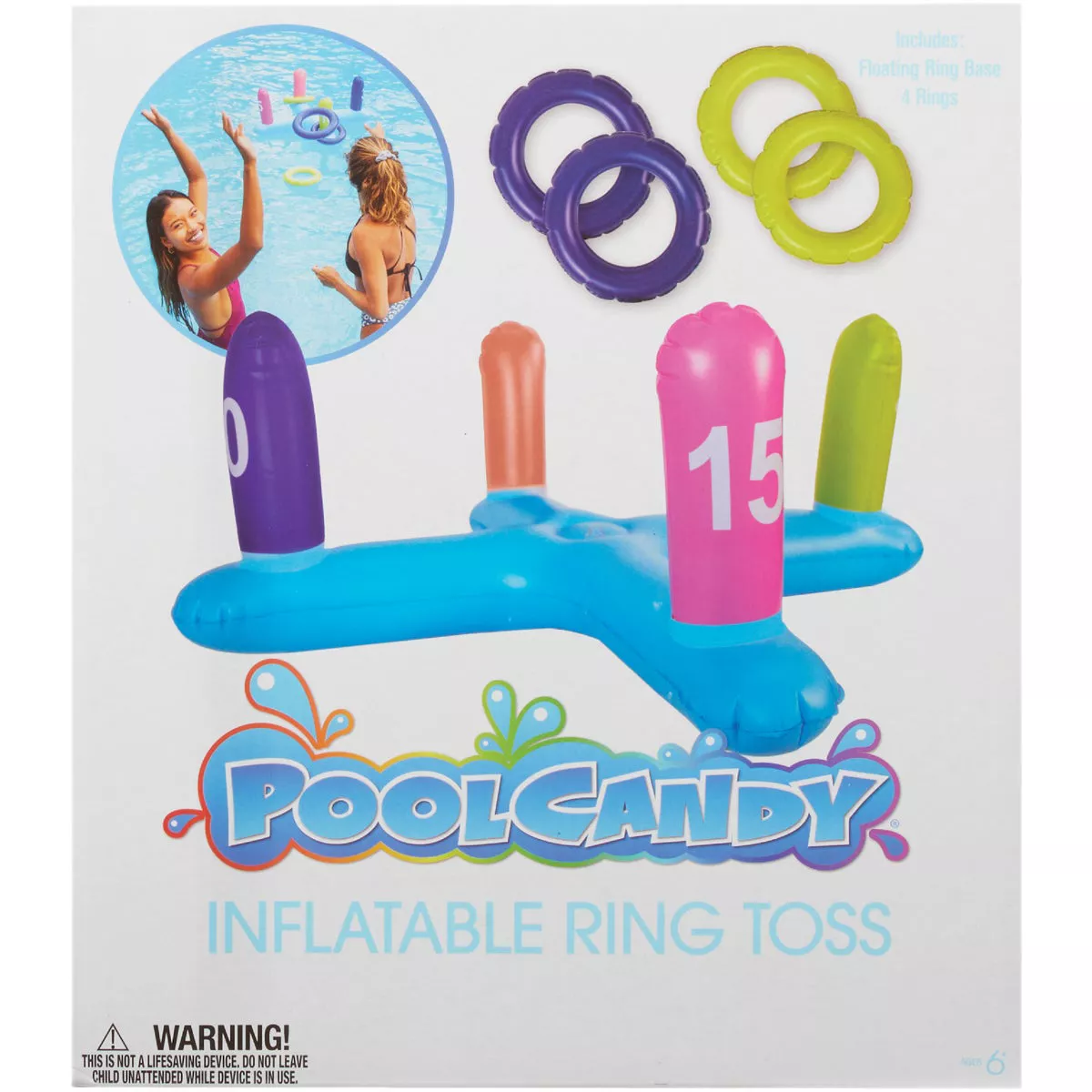 PoolCandy 2 or More Players Inflatable Ring Toss - photo 3