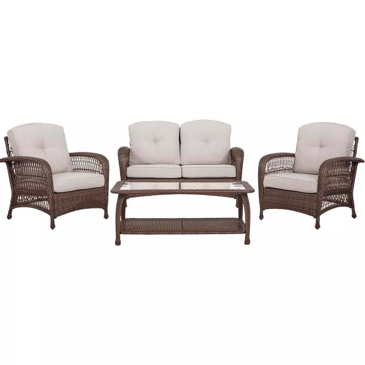 Outdoor Expressions Bellevue 4-Piece Chat Set - photo 2