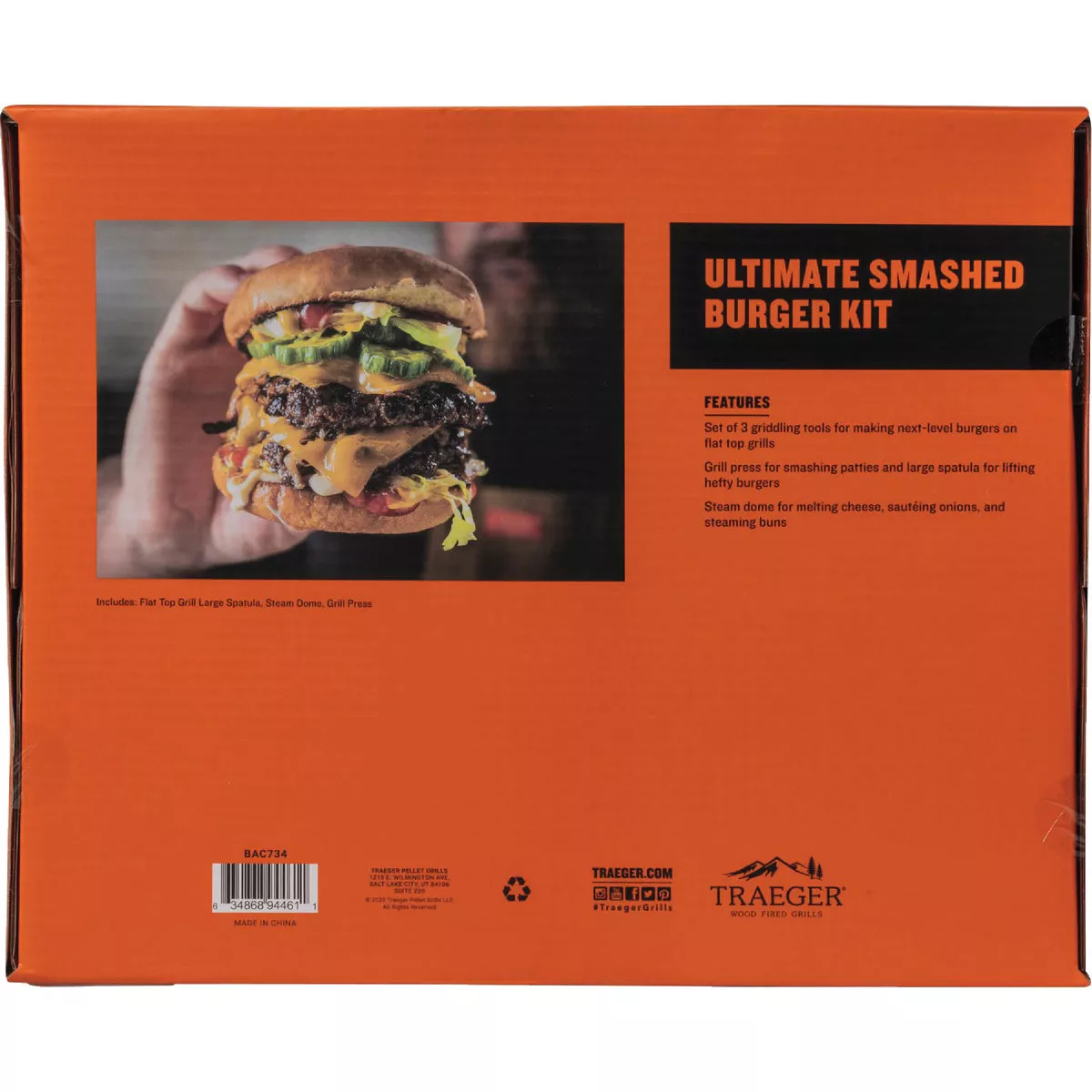 Traeger Ultimate Smashed Burger Kit (3-Piece) - photo 2