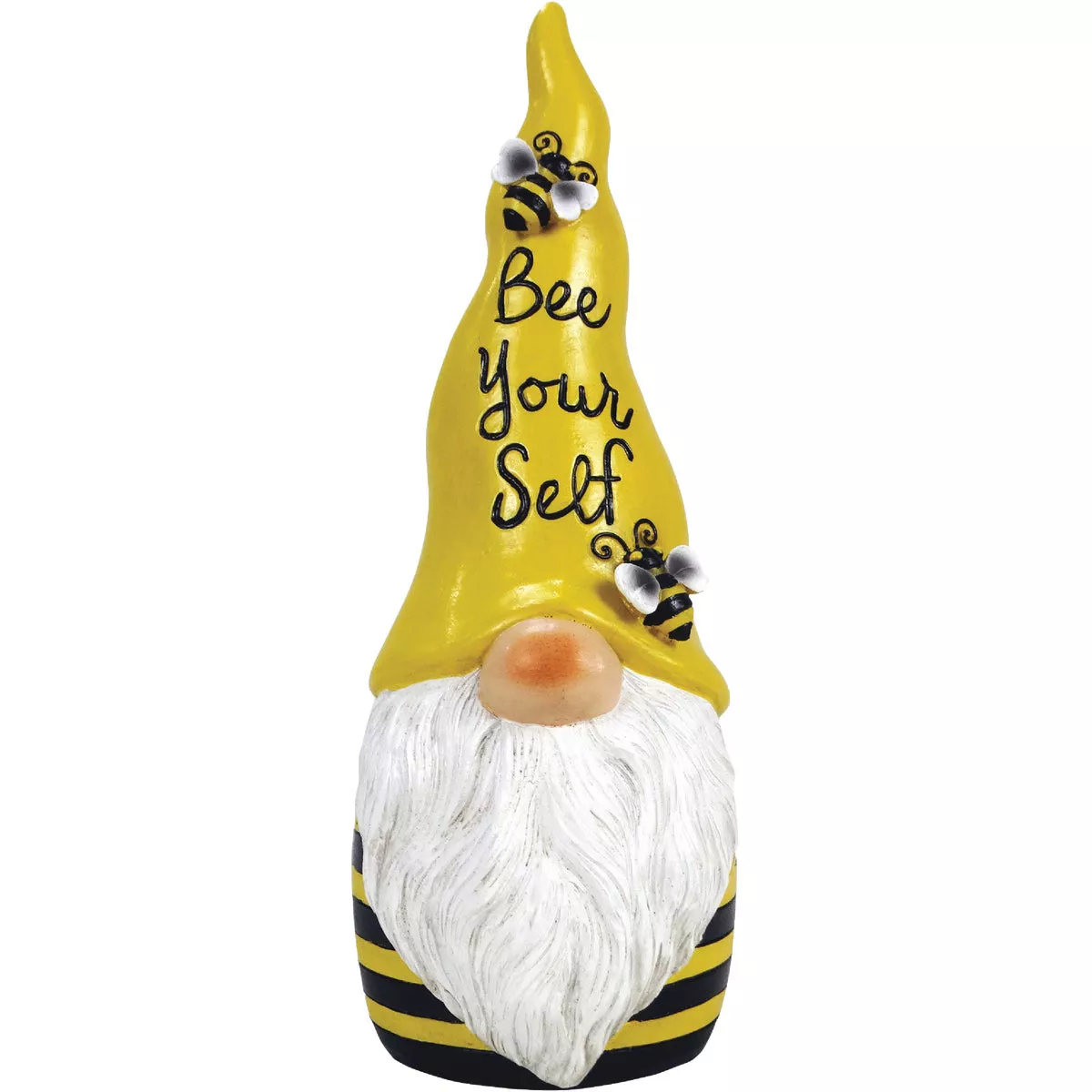 Alpine 12 In. H. Polyresin Bee Yourself Garden Gnome Statue