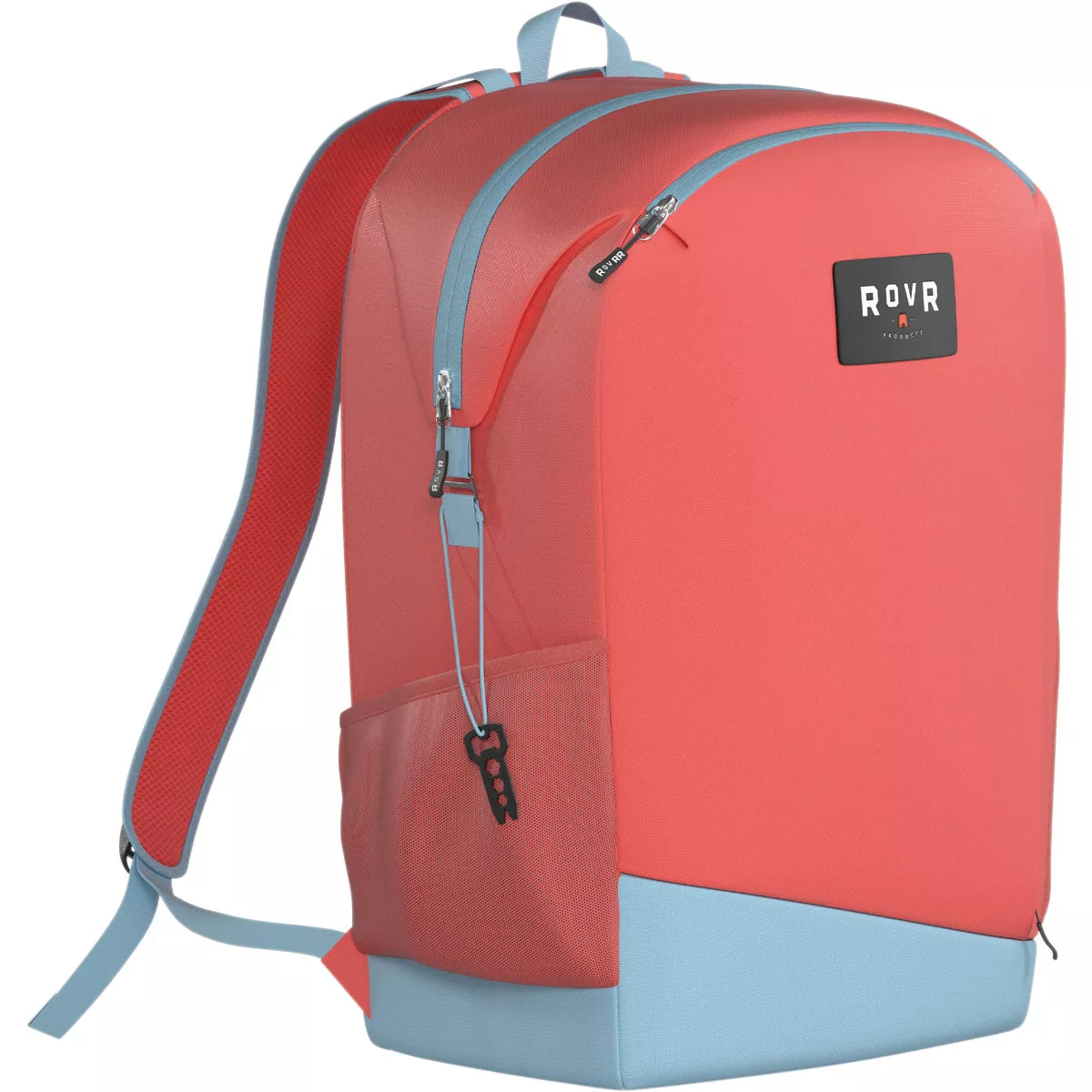 RovR Products TravelR 24-Can Soft Cooler Backpack, Coral - photo 2