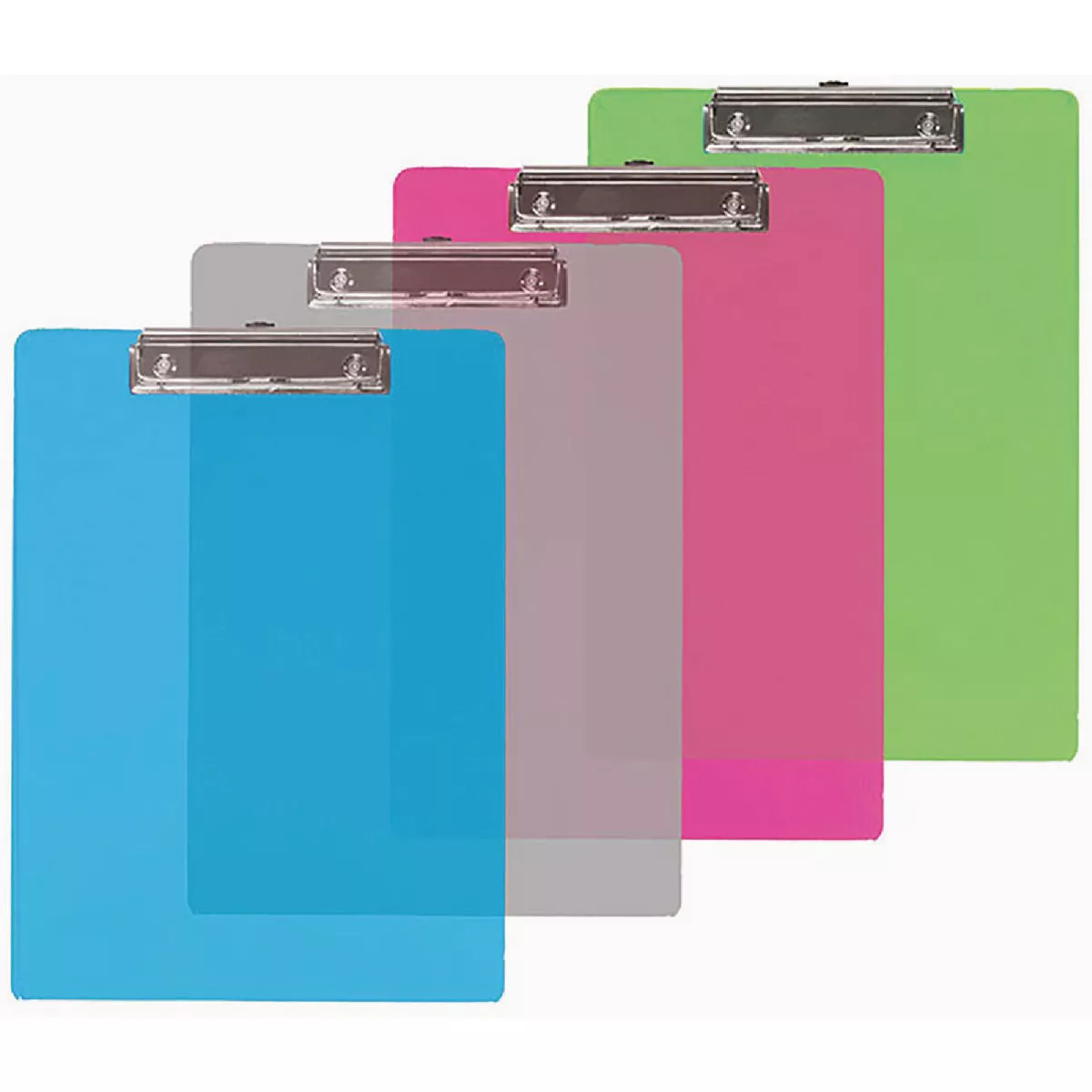 Bazic Products Memo Size Plastic Clipboard