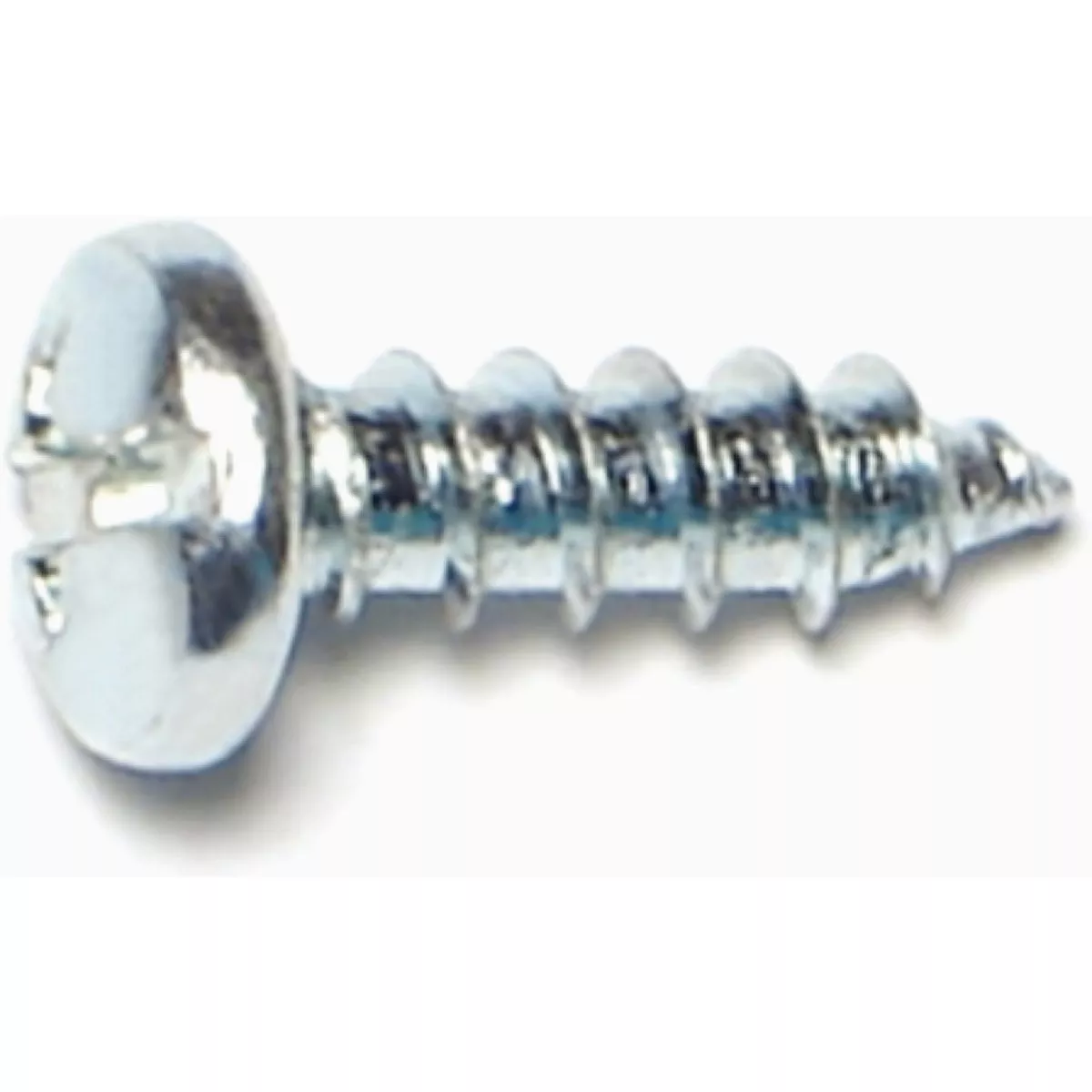 Midwest Fastener #10 x 5/8 In. Zinc Plated Steel Combo Pan Head Sheet Metal Screws (50 Ct.)-