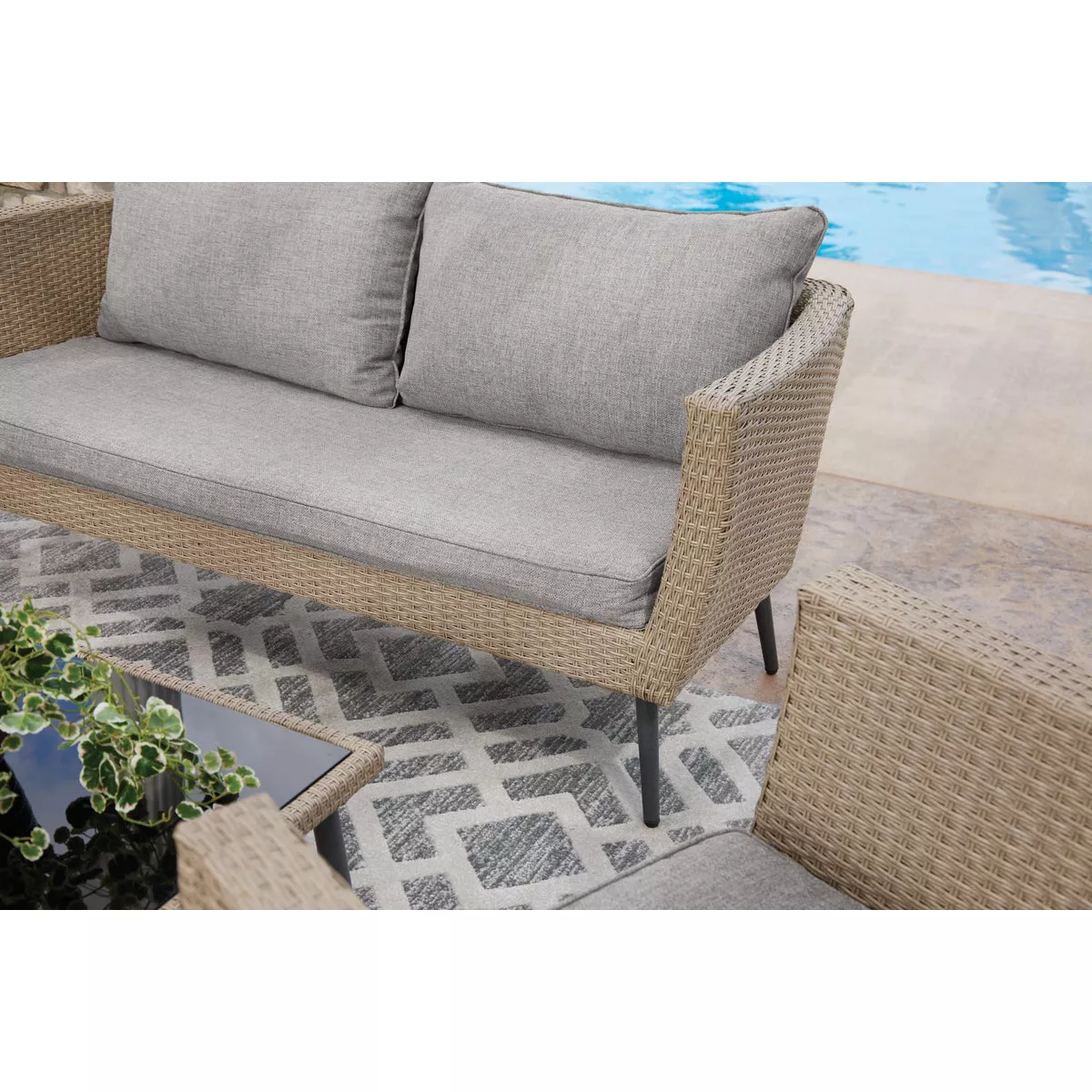 Outdoor Expressions Century City 4-Piece Chat Set - photo 7
