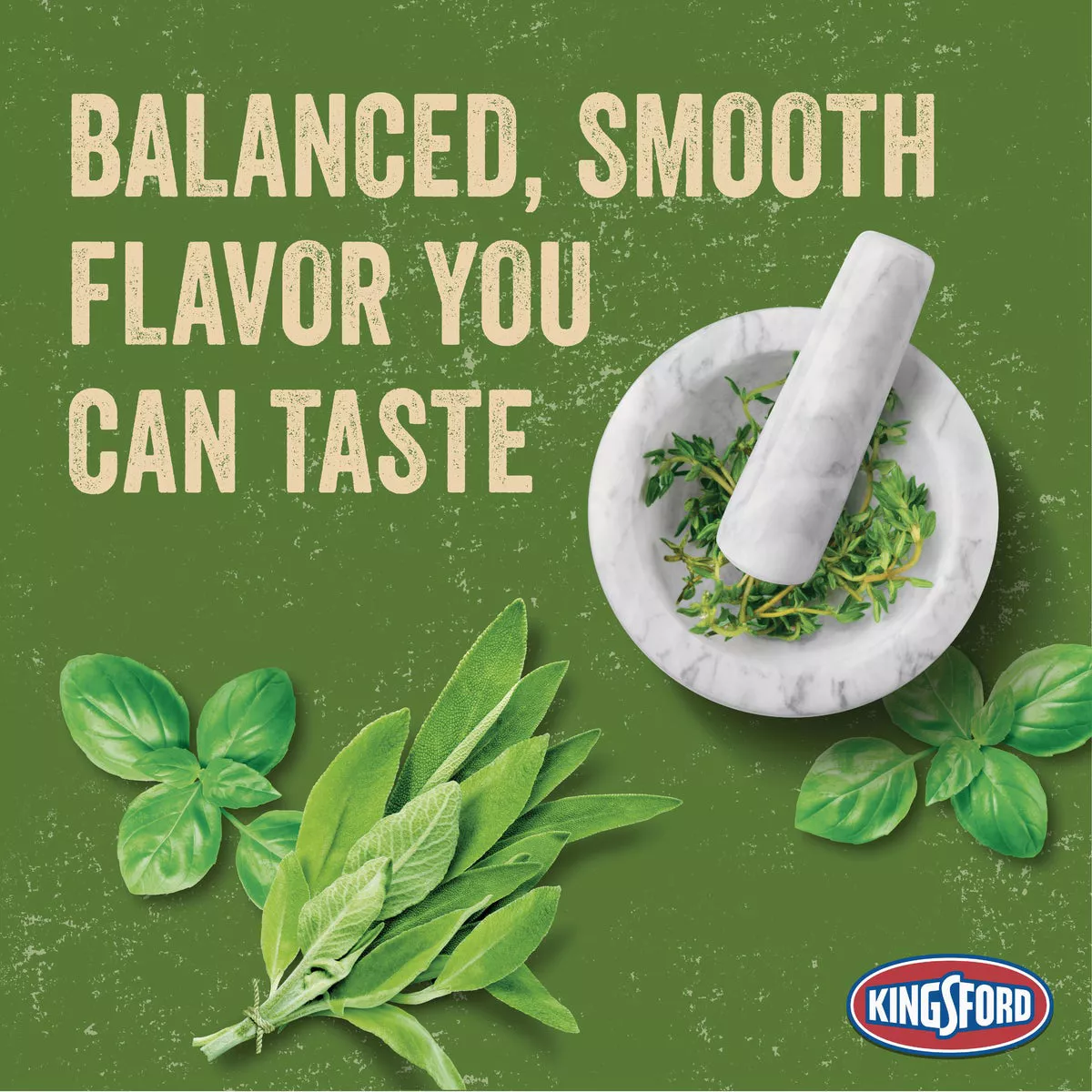 Kingsford Signature Flavors 2 Lb. Basil, Sage, & Thyme Charcoal Flavor Booster - photo 3