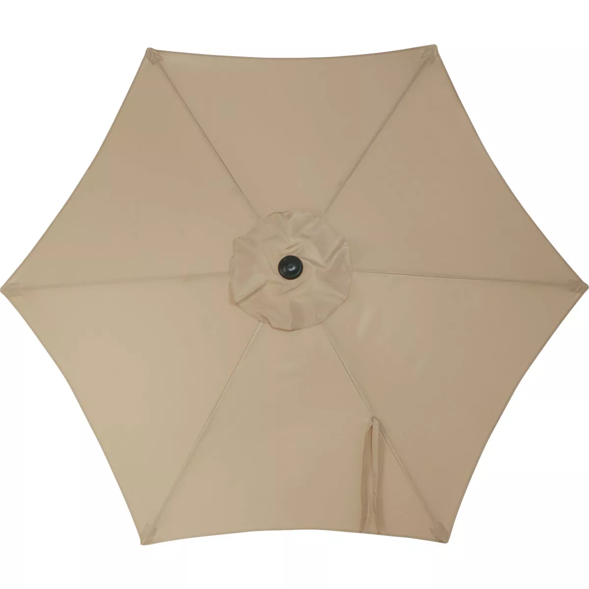 Outdoor Expressions 9 Ft. Aluminum Tilt/Crank Tan Patio Umbrella - photo 4