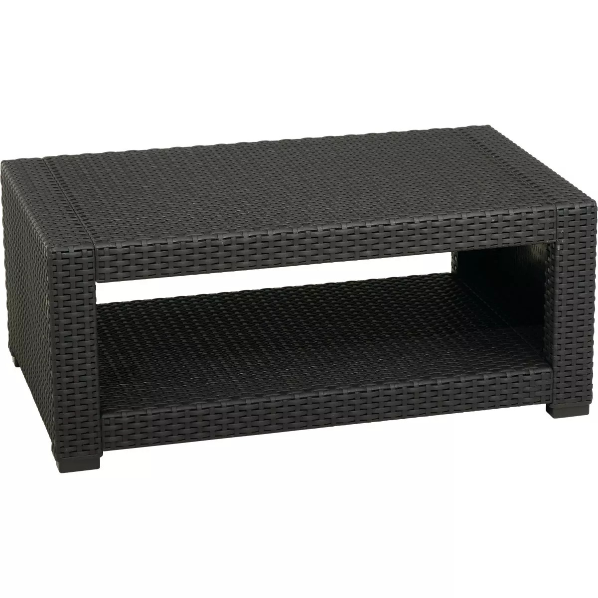 Outdoor Expressions 4-Piece Wicker Style Resin Chat Set with PFAS-Free Fabric - photo 8