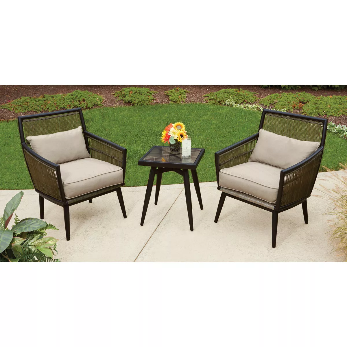 Outdoor Expressions Adams 3-Piece Chat Set - photo 2