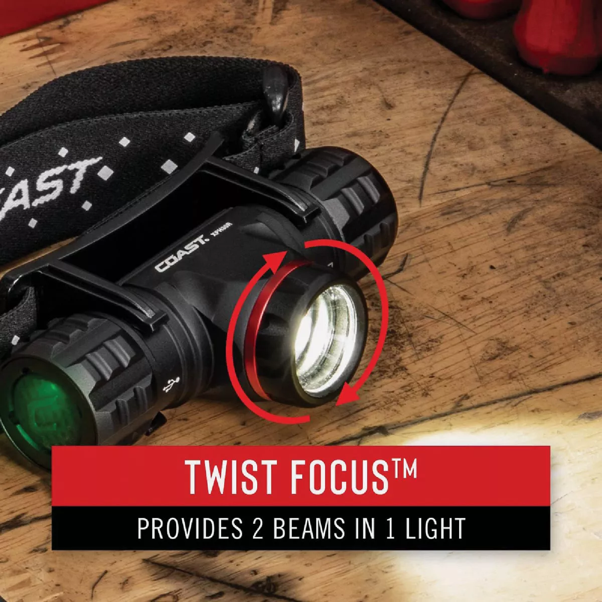 Coast XPH30R 1200 Lm. LED Rechargeable Dual Power Headlamp - photo 8