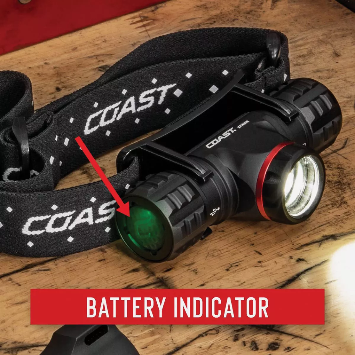Coast XPH30R 1200 Lm. LED Rechargeable Dual Power Headlamp - photo 4