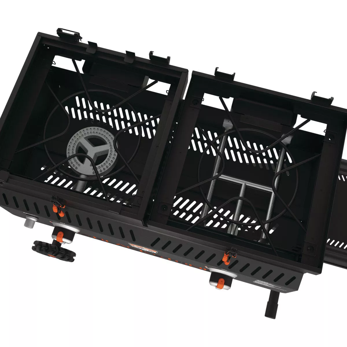 Blackstone On the Go Tailgater 17 In. 2-Burner Propane Griddle & Grill Combo, Black - photo 2
