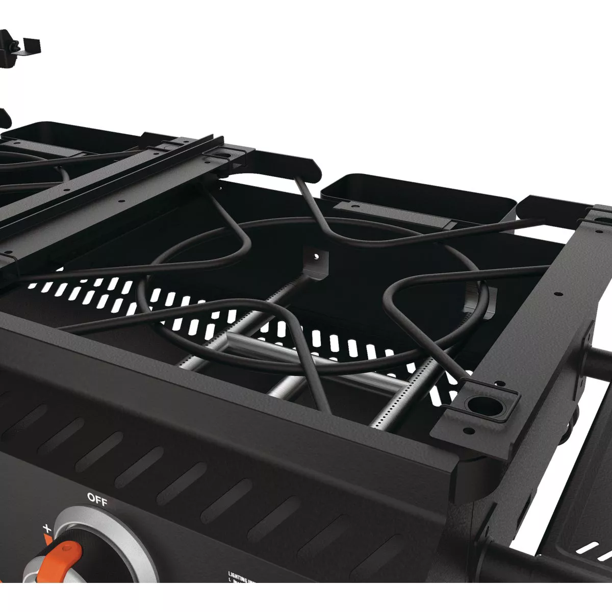 Blackstone On the Go Tailgater 17 In. 2-Burner Propane Griddle & Grill Combo, Black - photo 3