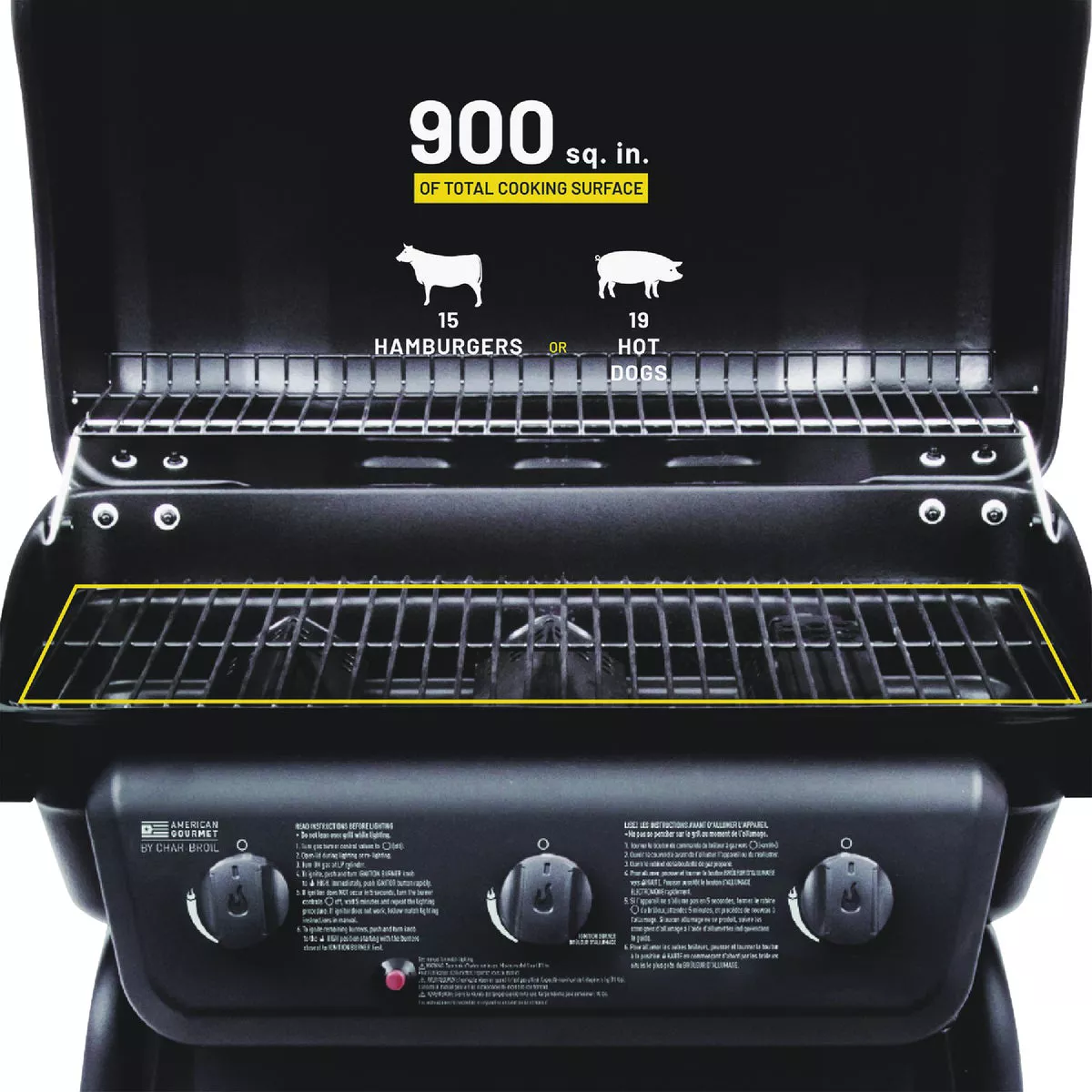 Char-Broil American Gourmet Classic Series 3-Burner LP Gas Grill - photo 4