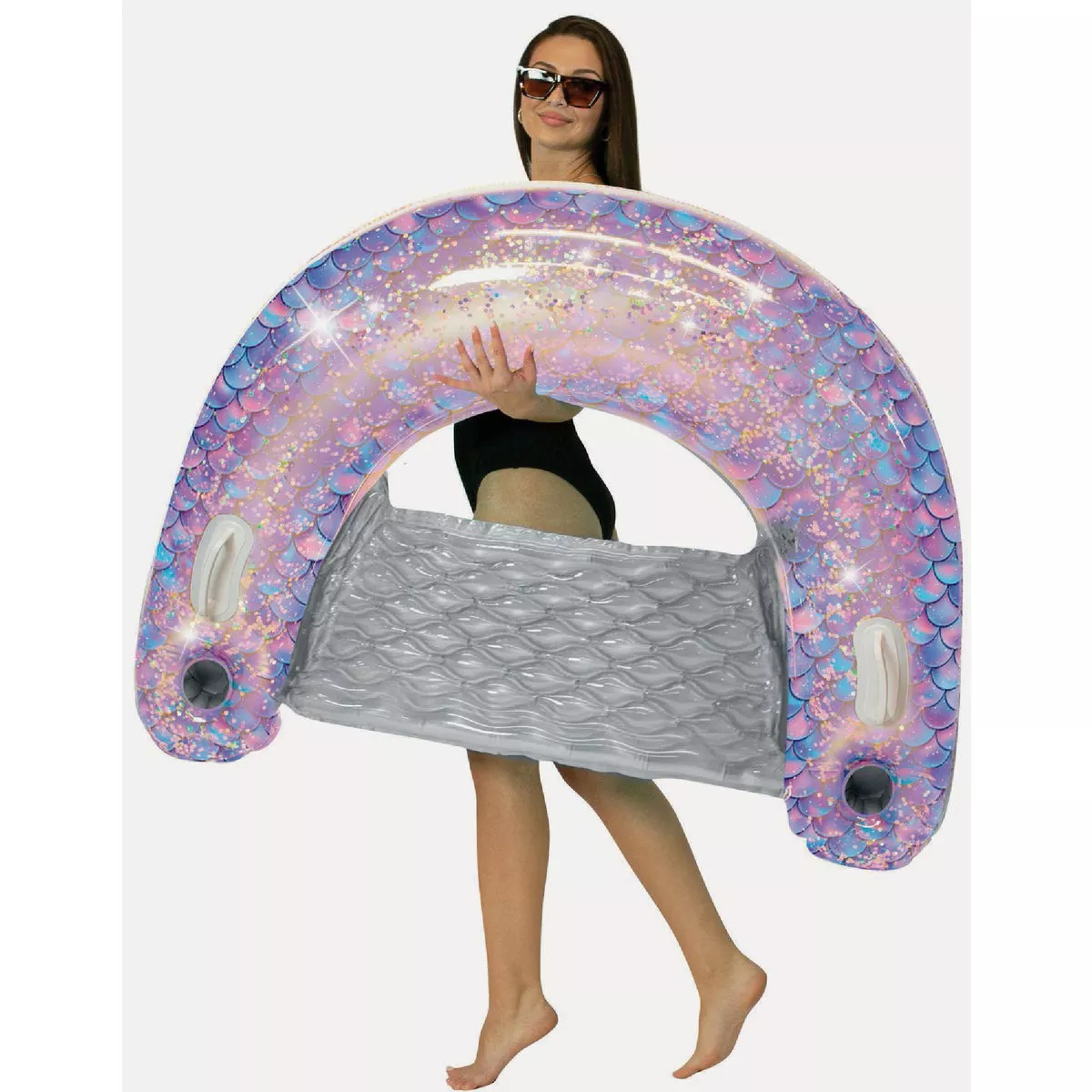 PoolCandy Ride-On 48 In. Mermaid Collection Pool Chair - photo 2