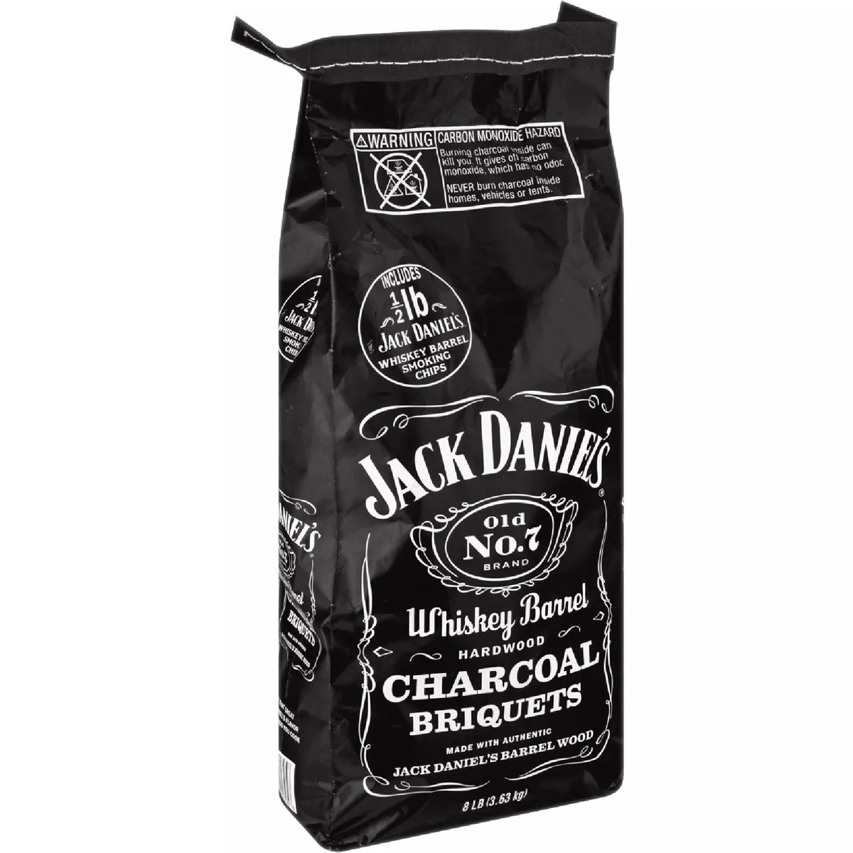 Jack Daniel's 8 Lb. Whiskey Barrel Charcoal Briquets - photo 3