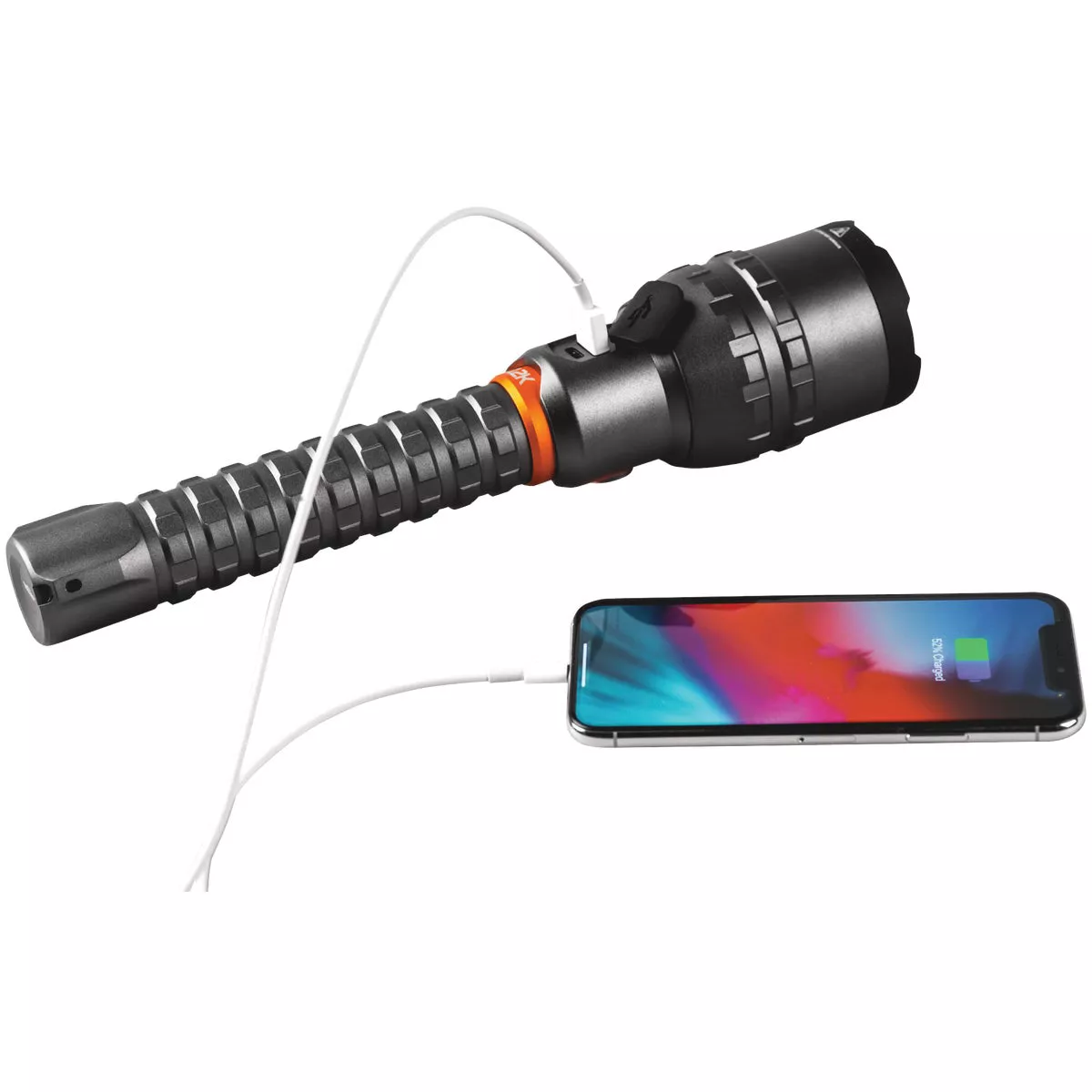 Nebo 12K LED Anodized Aluminum Rechargeable Flashlight - photo 3