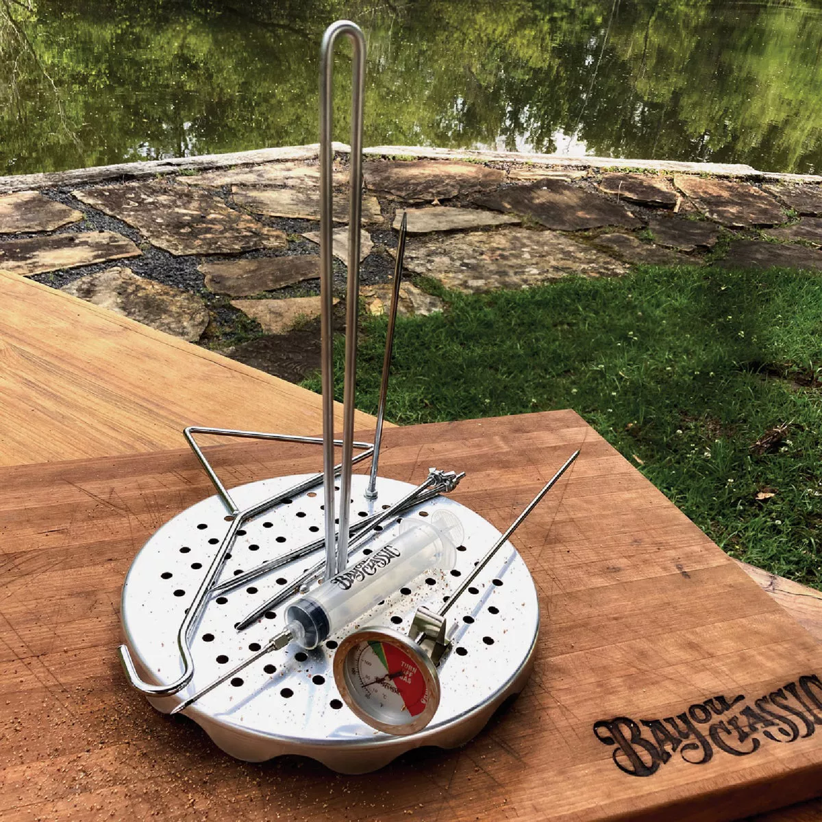Bayou Classic Aluminum 9.5 In. Poultry Rack | True Value Hardware