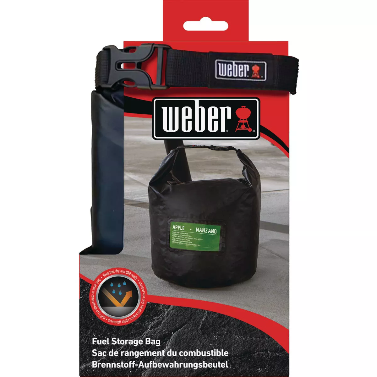 Weber 20 Lb. Capacity 11.8 In. W. x 18.8 In. L. Polyester Pellet/Charcoal Storage Bag - photo 3