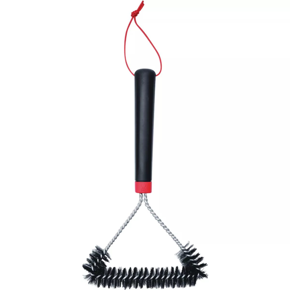 Weber 12 In. 3-Sided Grill Brush