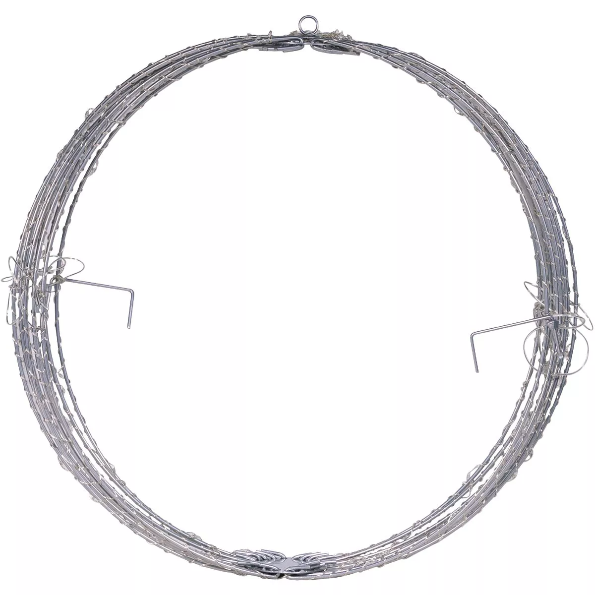 Alpine 8 In. Foldable Metal Sphere Multi-Color LED Christmas Ornament (3-Pack) - photo 2