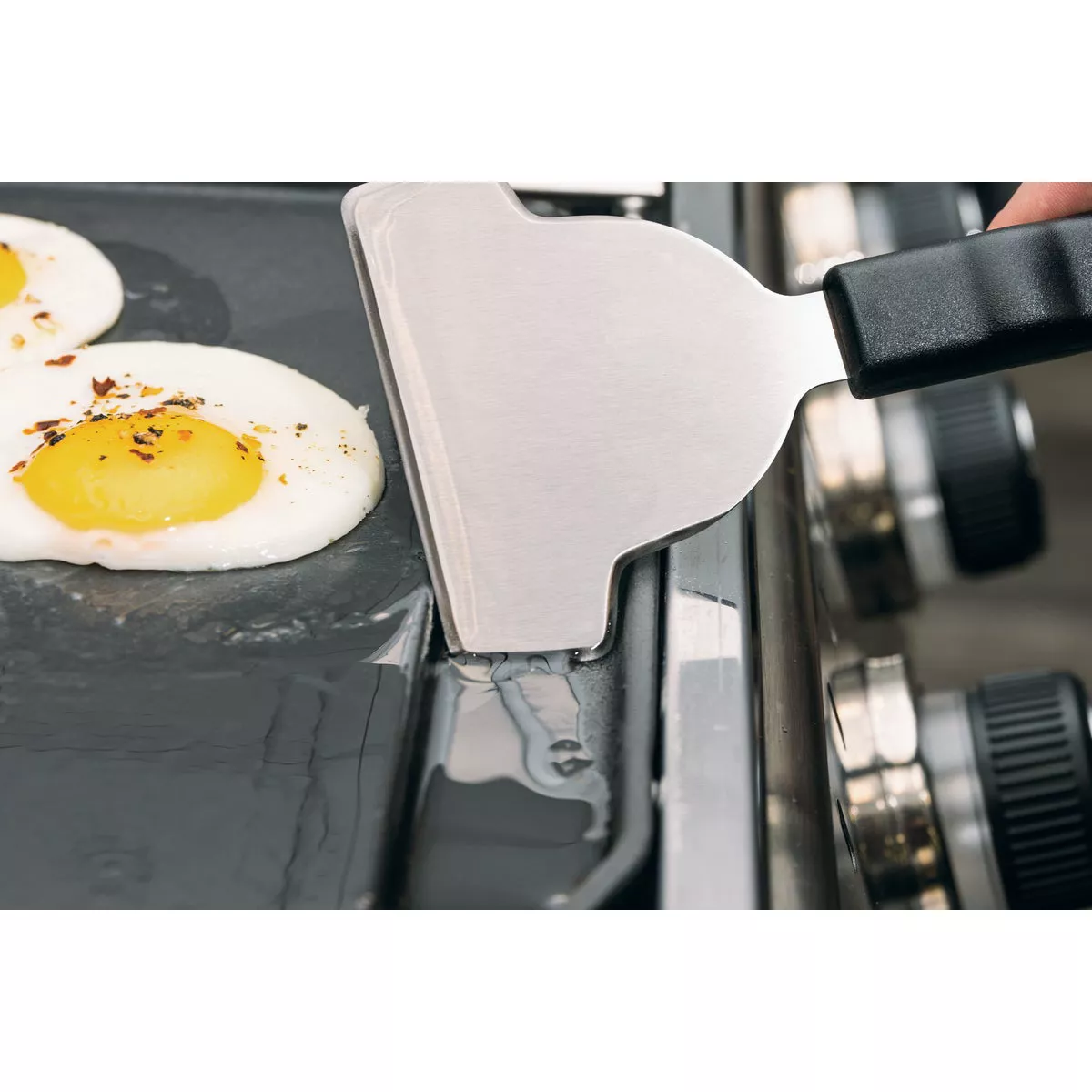 Broil King 10 In. Stainless Steel Plancha Grill Scraper - photo 2