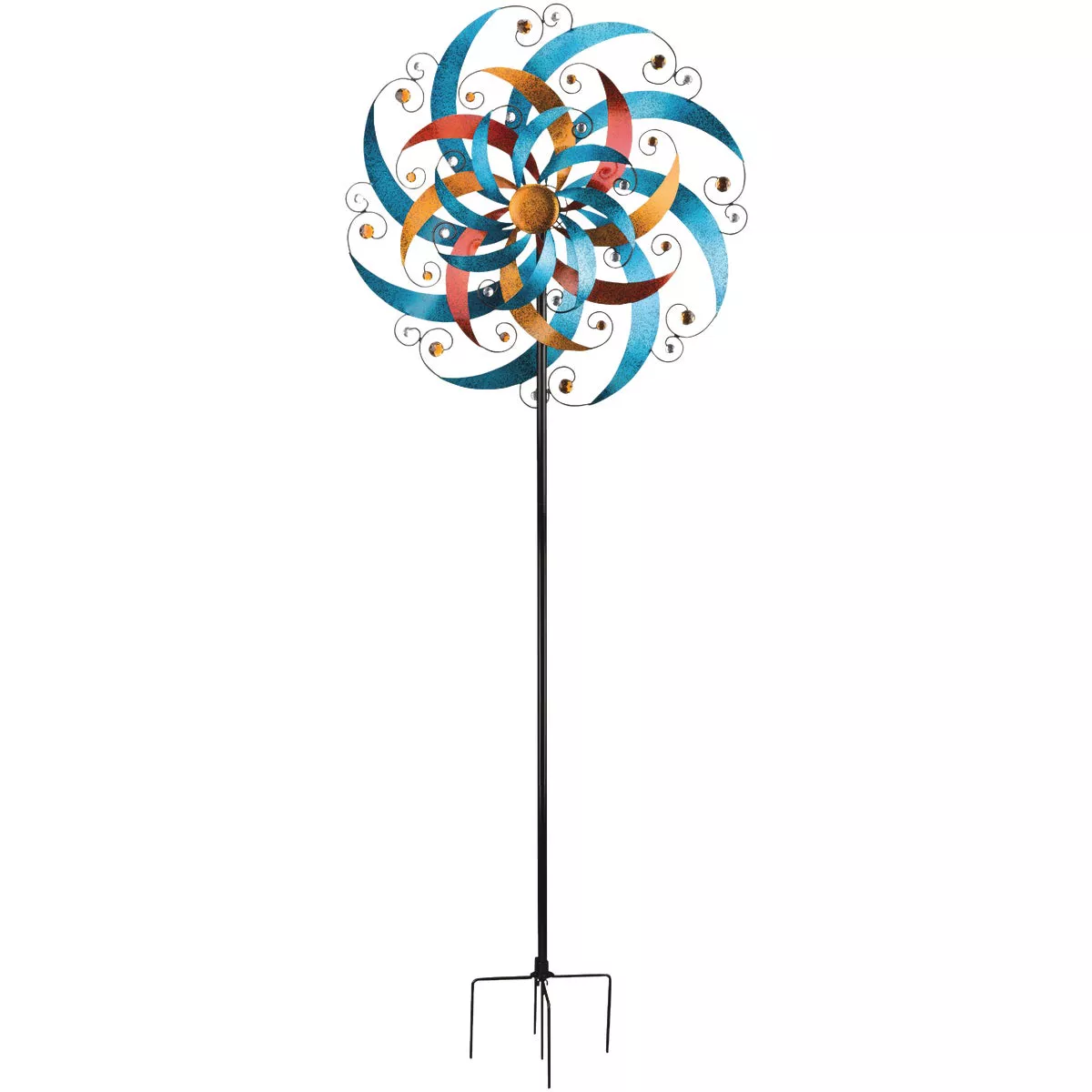 Regal Art & Gift 32 In. Crescent Triple Wind Spinner