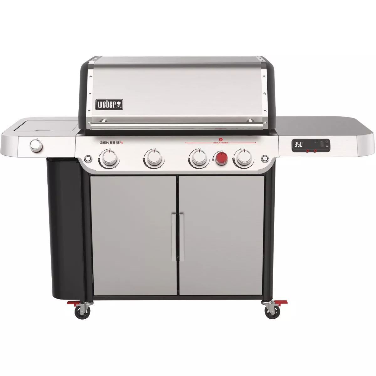 Weber Genesis SPX-435 4-Burner Liquid Propane Gas Grill, Stainless Steel