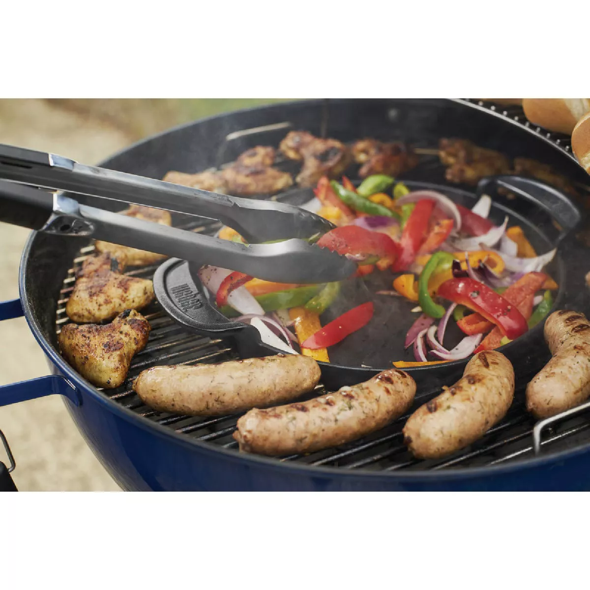 Weber Master-Touch 22 In. Charcoal Grill, Deep Ocean Blue - photo 12