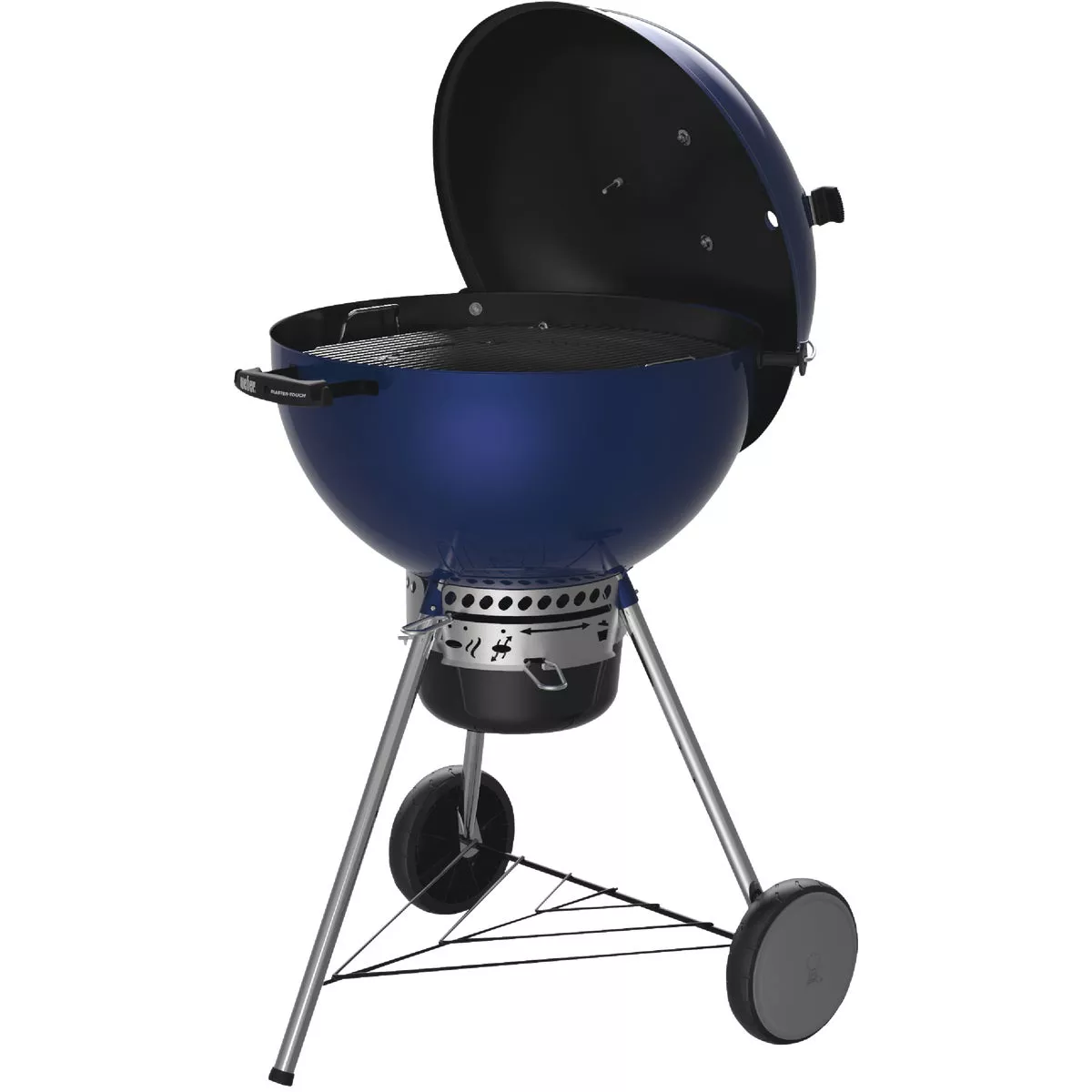 Weber Master-Touch 22 In. Charcoal Grill, Deep Ocean Blue - photo 3