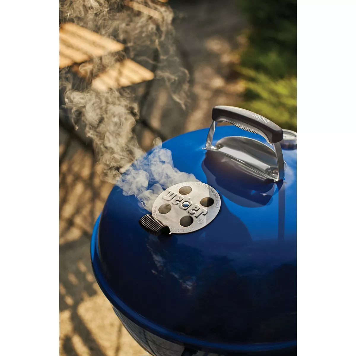 Weber Master-Touch 22 In. Charcoal Grill, Deep Ocean Blue - photo 11