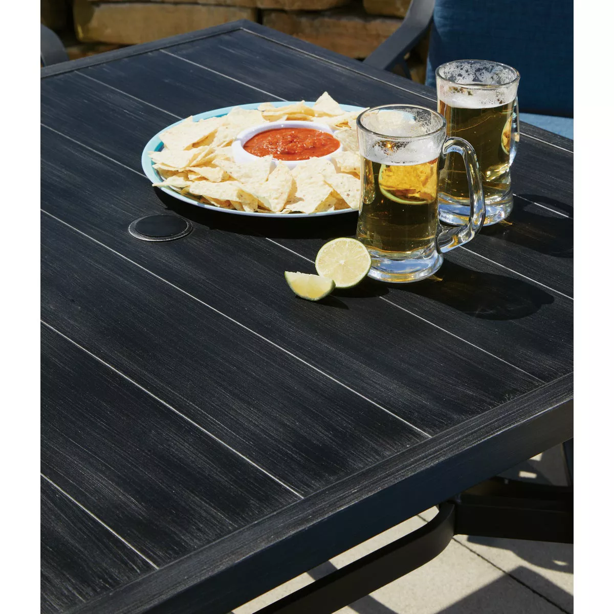 Pacific Casual Capri 5-Piece Fully Cushioned Swivel Dining Set - photo 7