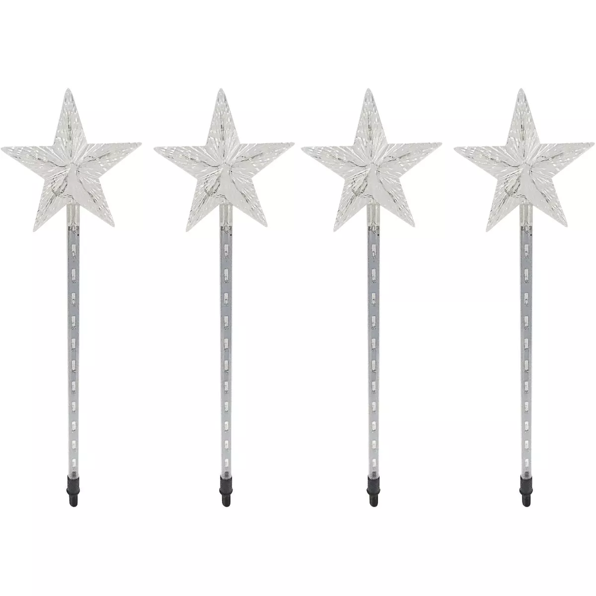 Alpine 25 In. LED Shooting Star Garden Stake (4-Pack)
