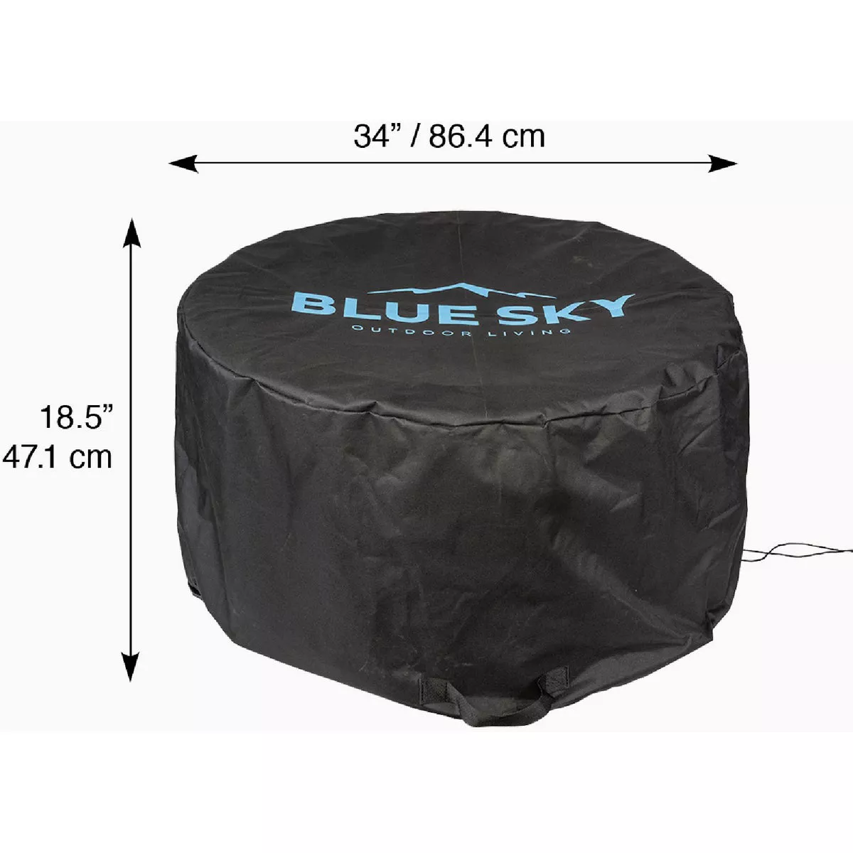 Blue Sky Mammoth 34 In. Black Fire Pit Cover - photo 3