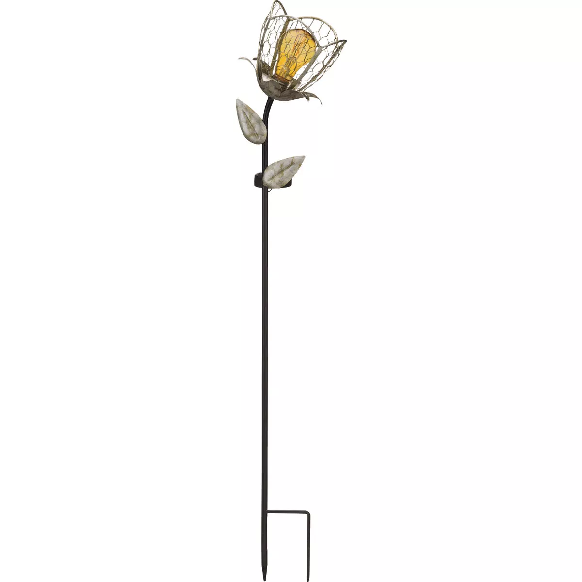 Regal Art & Gift Edison Solar Stake, Flower Up