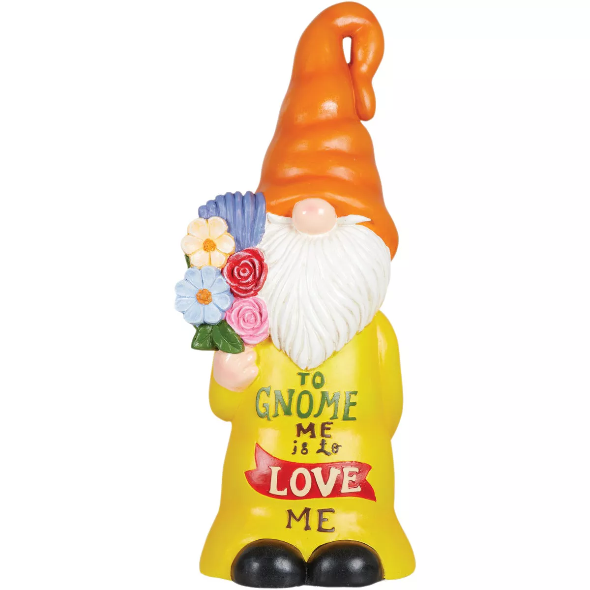 Alpine 24 In. H. MGO Gnome Statue with To Gnome Me Is To Love Me Verse - photo 2