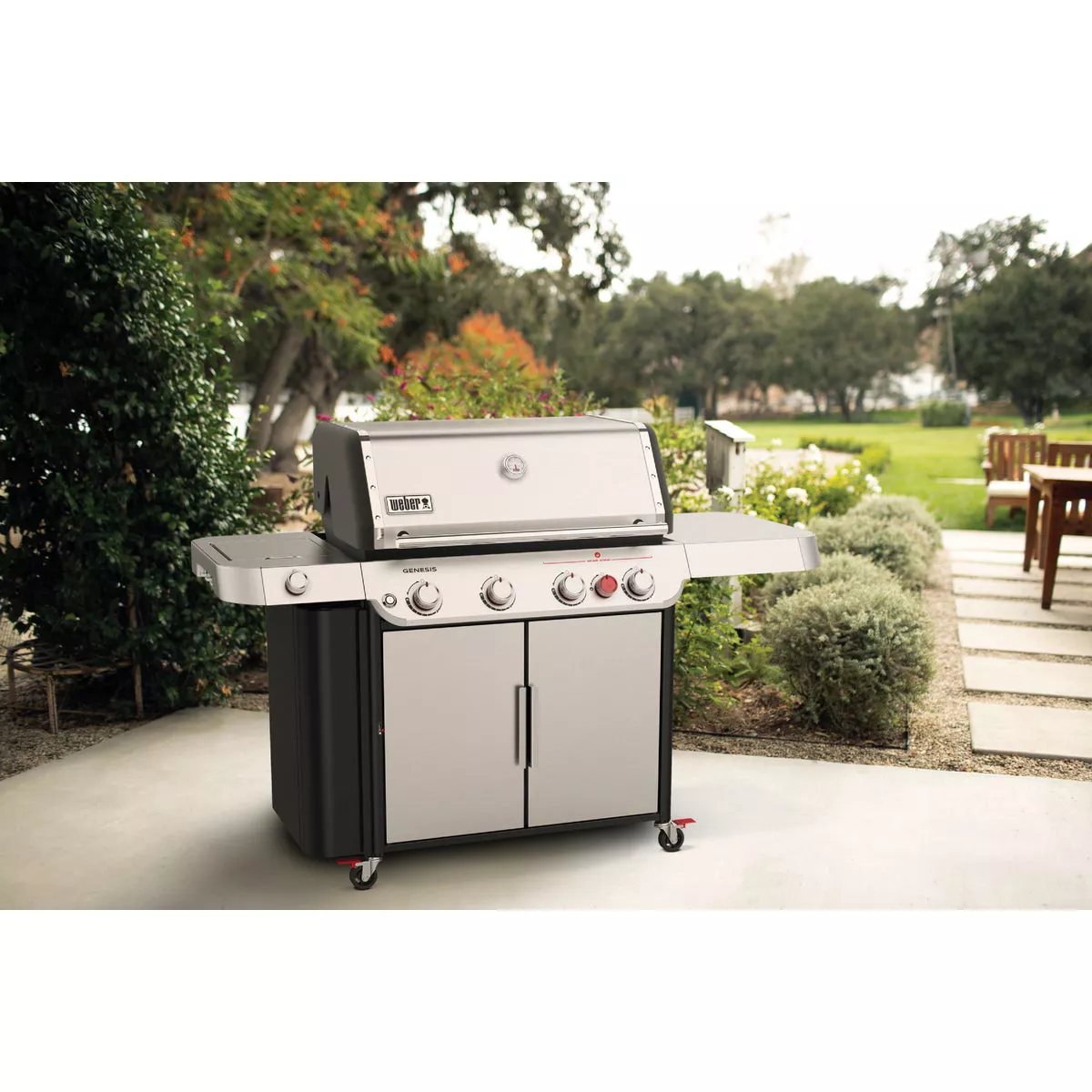 Weber Genesis S-435 4-Burner Liquid Propane Gas Grill, Stainless Steel - photo 14