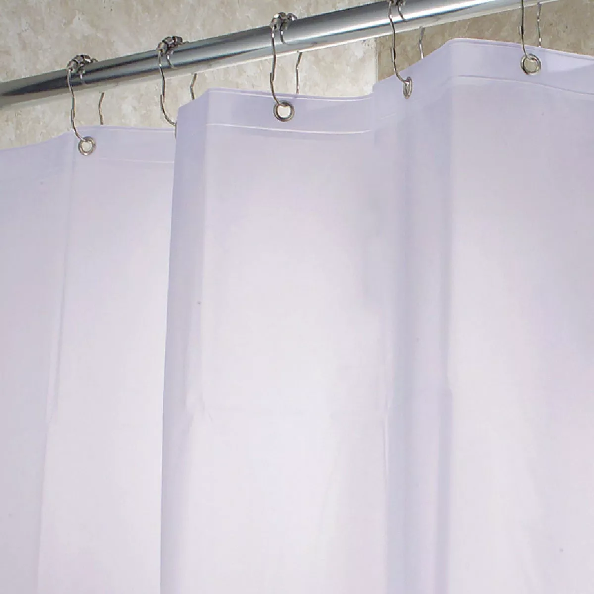 InterDesign 72 In. x 72 In. Lavender EVA Shower Curtain Liner