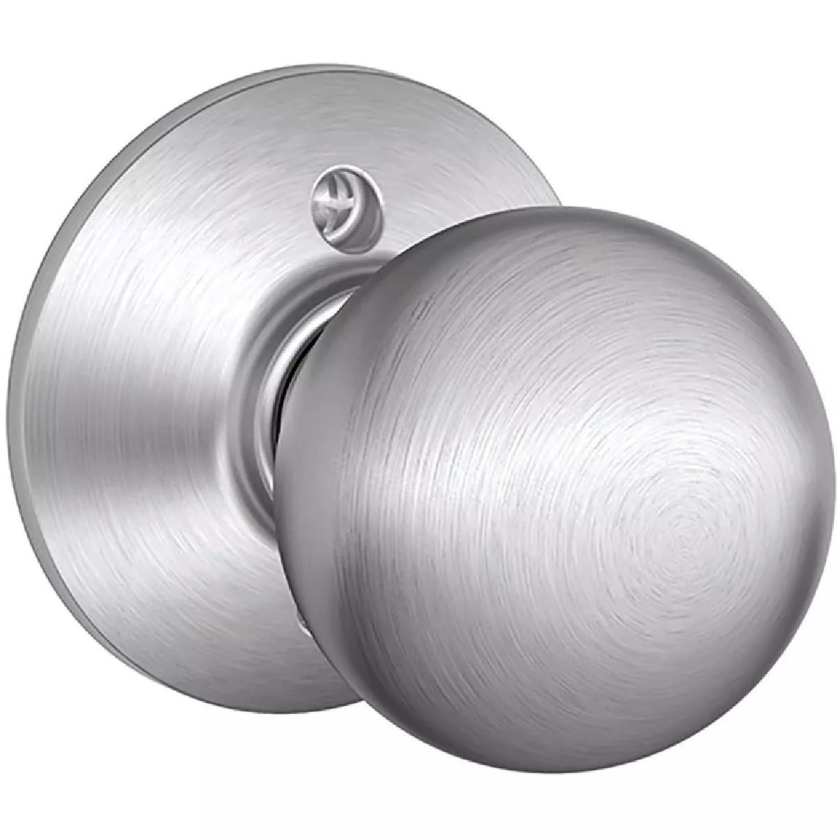 Orbit Knob Dummy - Satin Chrome