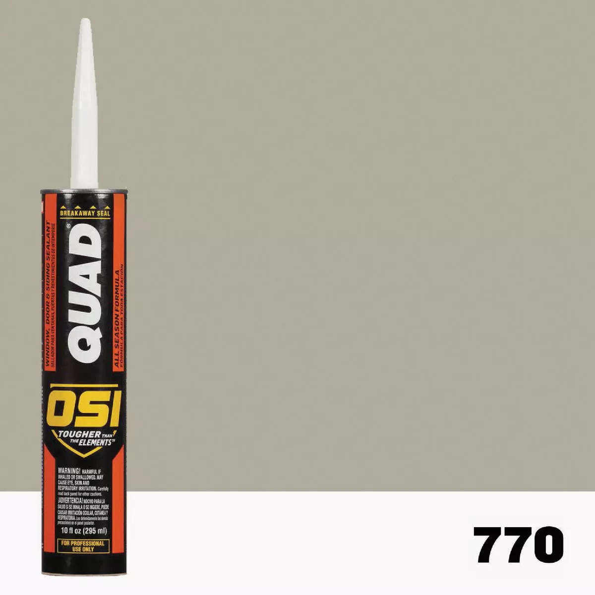 OSI Quad Window, Door and Siding Sealant Green 770, 10 fl oz Cartridge-