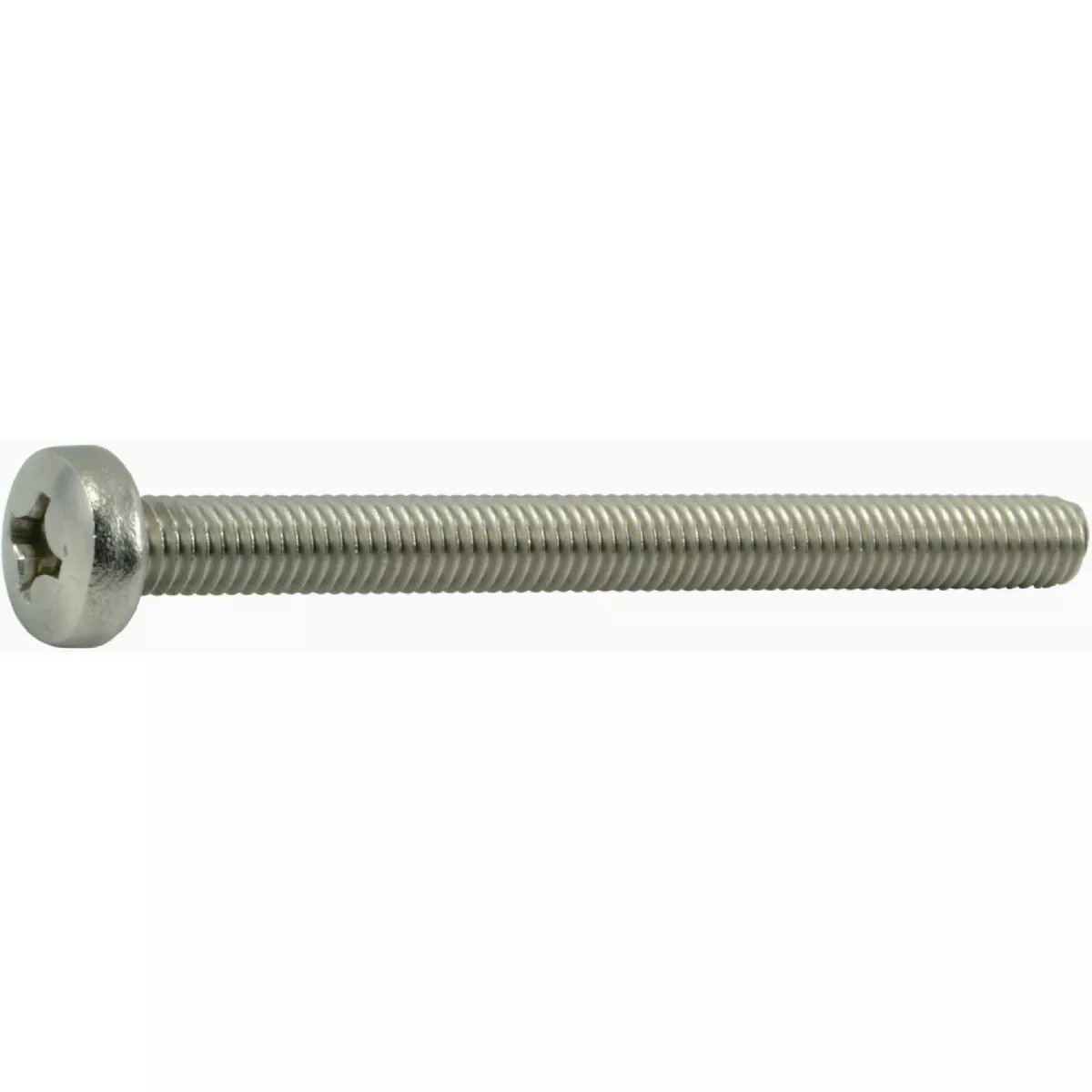 Midwest Fastener 6mm-1.0 x 70mm A2 Stainless Steel Coarse Thread Phillips Pan Head Machine Screws (5 Ct.)-