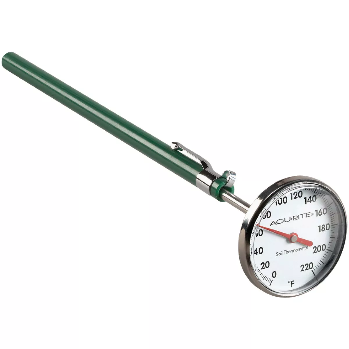 AcuRite Stainless Steel Soil Thermometer with 7 In. Stem-