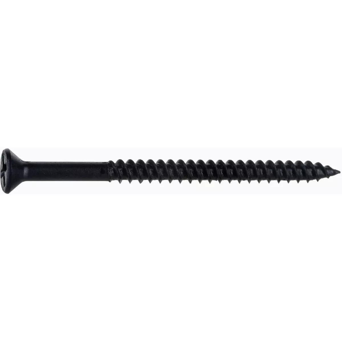 Midwest Fastener #6 x 2 In. Black Phosphate Steel Phillips Flat Head TwinFast Wood Screws (100 Ct.)