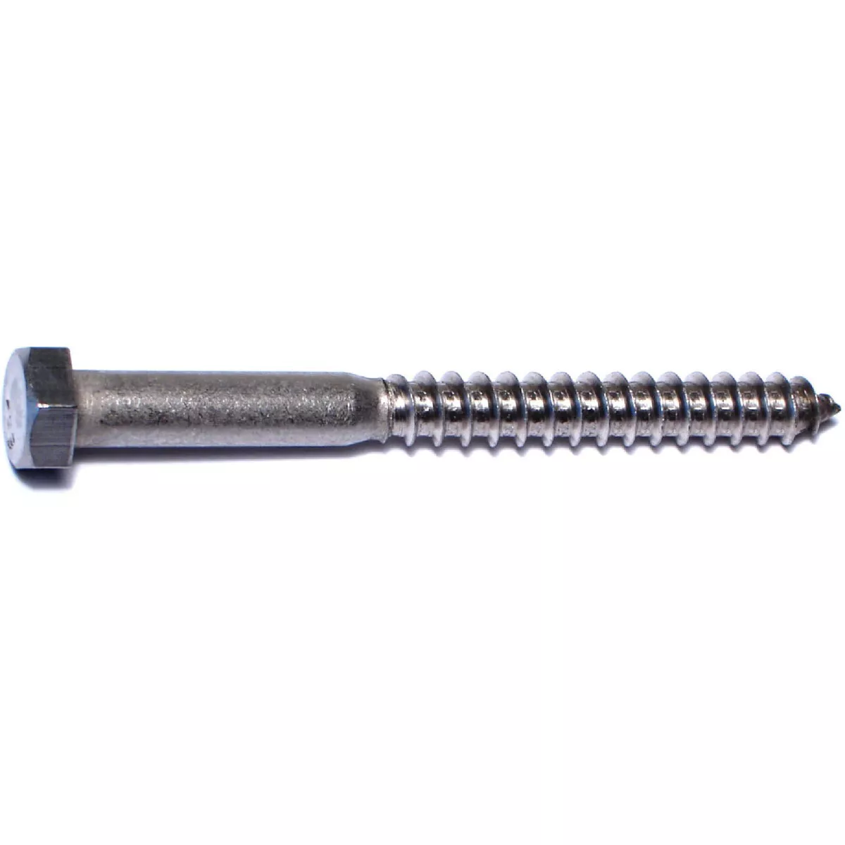 Midwest Fastener 3/8 In. x 4 In. 18-8 Stainless Steel Hex Head Lag Screws (3 Ct.)-