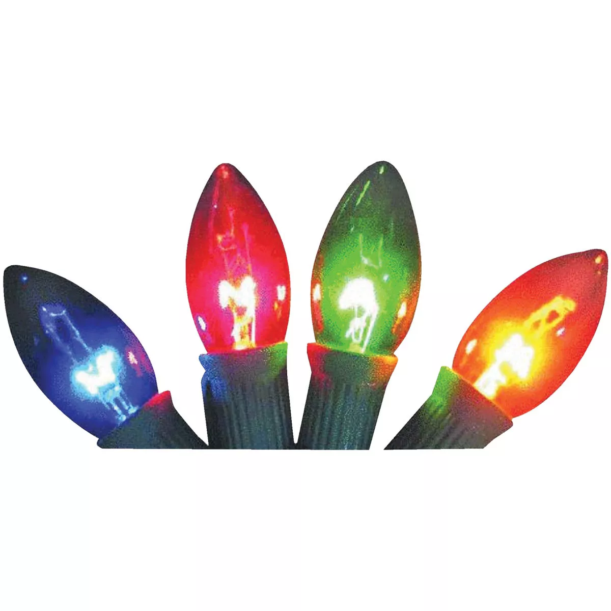 Home Impressions Transparent Multi 25-Bulb C9 Incandescent Light Set