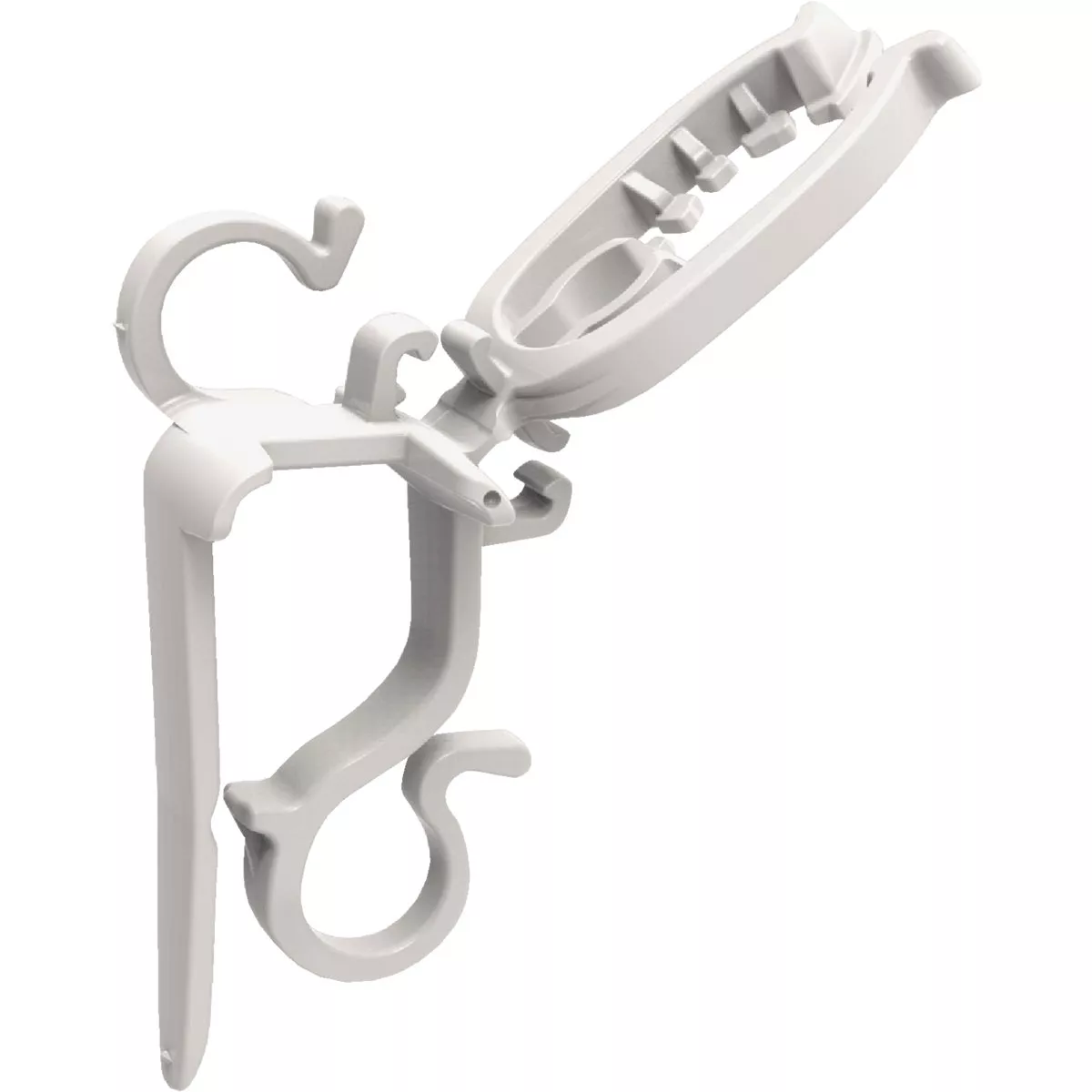 Commercial Christmas Hardware White Gutter & Shingle Deluxe Light Clips (50-Pack) - photo 4